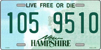 NH license plate 1059510