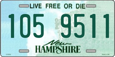NH license plate 1059511