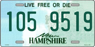 NH license plate 1059519