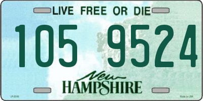 NH license plate 1059524