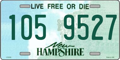 NH license plate 1059527