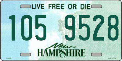 NH license plate 1059528