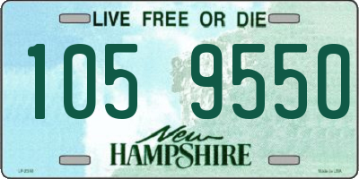 NH license plate 1059550