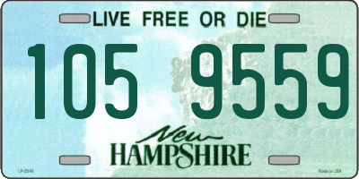 NH license plate 1059559
