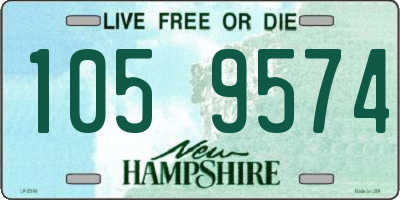 NH license plate 1059574