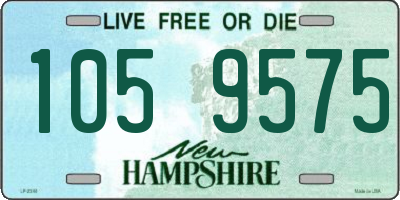 NH license plate 1059575