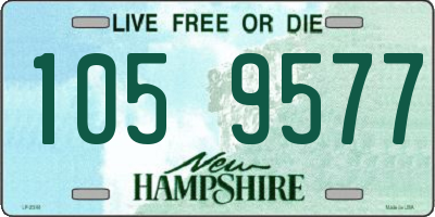 NH license plate 1059577