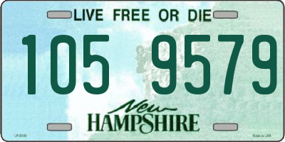 NH license plate 1059579