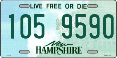 NH license plate 1059590