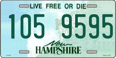 NH license plate 1059595