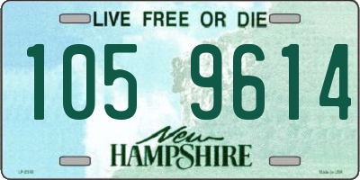 NH license plate 1059614
