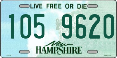 NH license plate 1059620