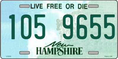 NH license plate 1059655