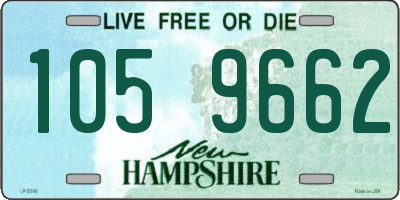 NH license plate 1059662