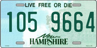 NH license plate 1059664