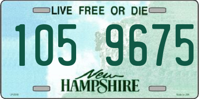 NH license plate 1059675