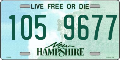 NH license plate 1059677