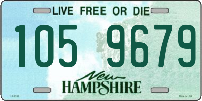 NH license plate 1059679