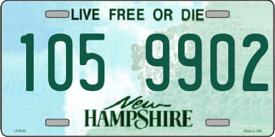 NH license plate 1059902