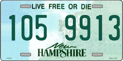 NH license plate 1059913