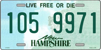 NH license plate 1059971