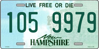 NH license plate 1059979