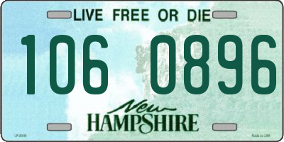 NH license plate 1060896