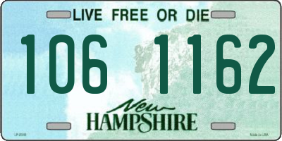 NH license plate 1061162