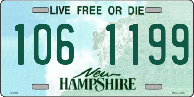 NH license plate 1061199