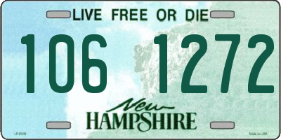 NH license plate 1061272