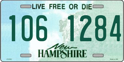 NH license plate 1061284