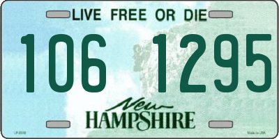 NH license plate 1061295