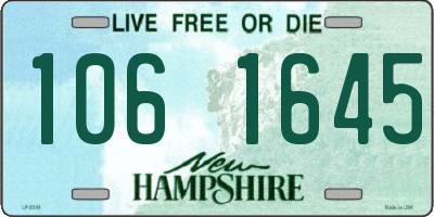 NH license plate 1061645