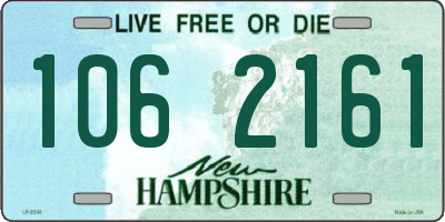 NH license plate 1062161