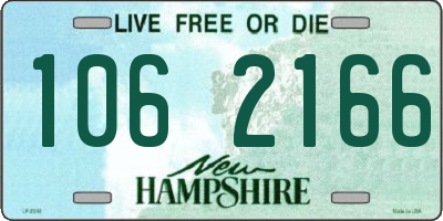 NH license plate 1062166