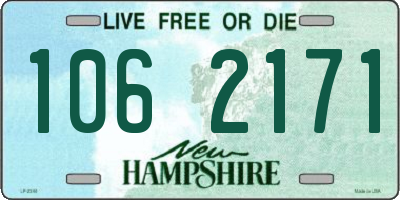 NH license plate 1062171