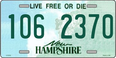 NH license plate 1062370