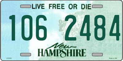 NH license plate 1062484