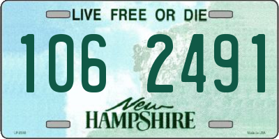 NH license plate 1062491
