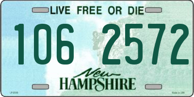 NH license plate 1062572
