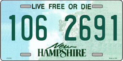 NH license plate 1062691
