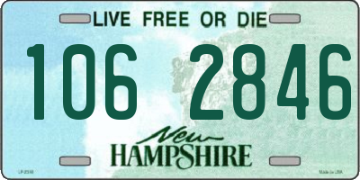 NH license plate 1062846