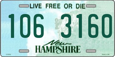 NH license plate 1063160