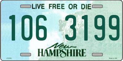 NH license plate 1063199