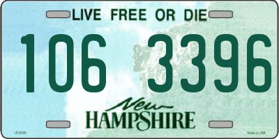NH license plate 1063396