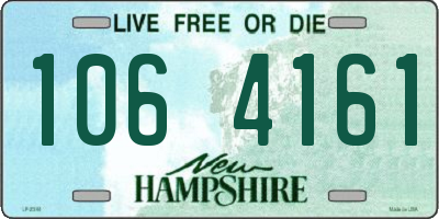 NH license plate 1064161