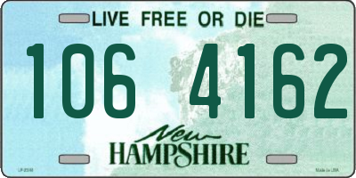 NH license plate 1064162