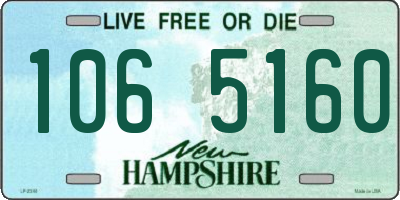 NH license plate 1065160