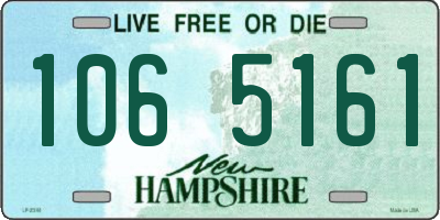 NH license plate 1065161