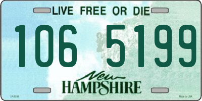 NH license plate 1065199